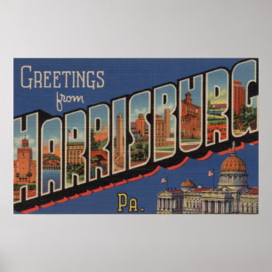 Harrisburg, Pennsylvania - Große Briefszenen Poster