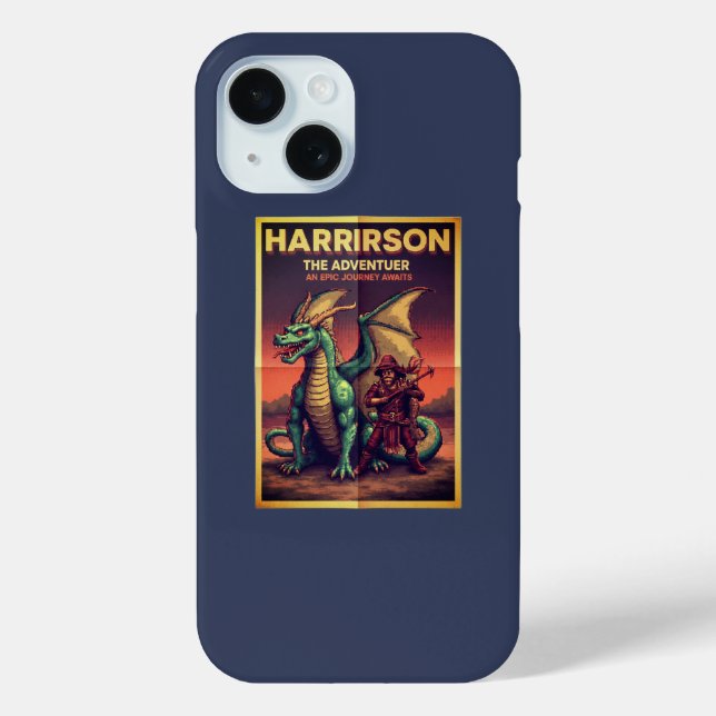 Harrison der Reisende – Abenteuergeist-Konzept Case-Mate iPhone Hülle (Rückseite)