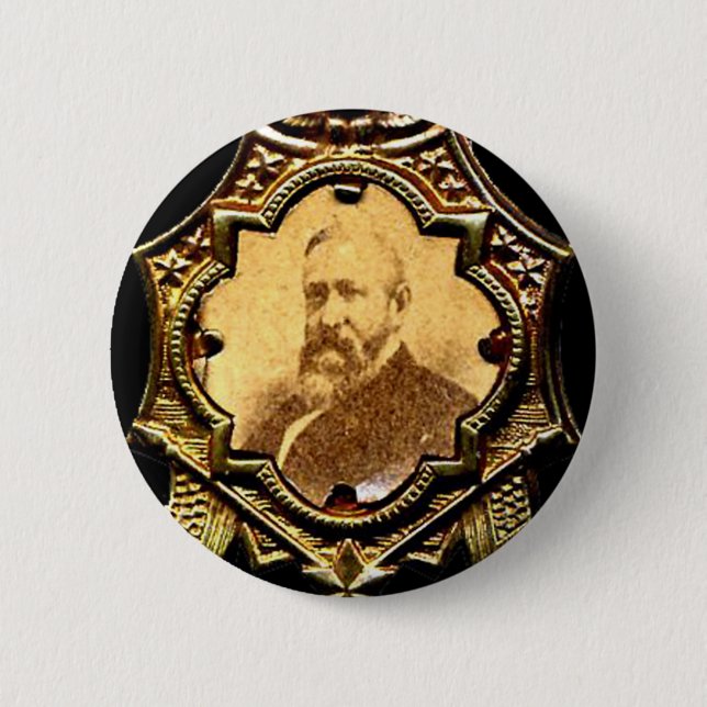 Harrison Eagle - Knopf Button (Vorderseite)