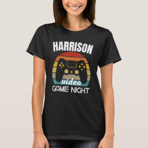 Harrison Family Video Game Night T-Shirt