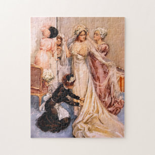 Harrison Fisher: Hochzeit Puzzle