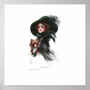 Harrison Fisher Well Protected Poster