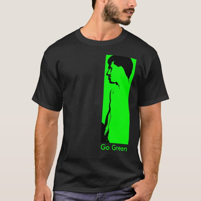 Harrison Harner, gehen Grün T-Shirt (Vorderseite)