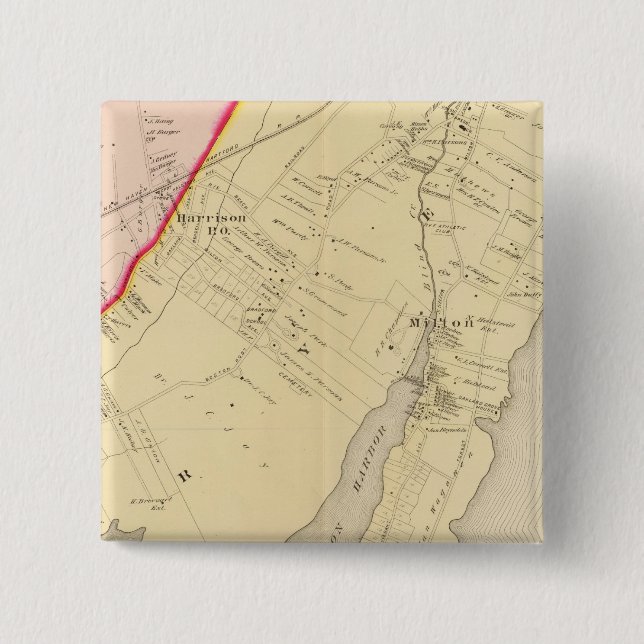 Harrison, Rye, New York 2 Button (Vorderseite)