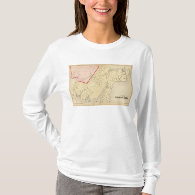 Harrison, Rye, New York 2 T-Shirt (Vorderseite)