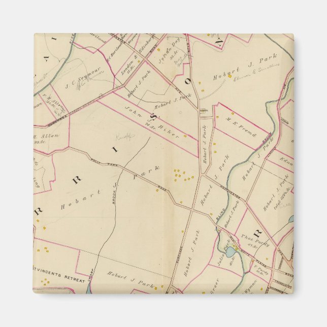 Harrison, Rye, New York Magnet (Vorne)