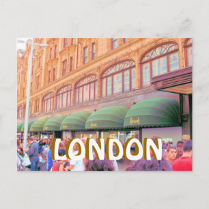 Harrods London Postcard Postkarte