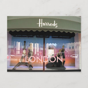 Harrods London Postcard Postkarte