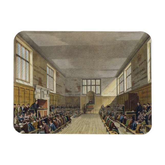 Harrow School Room von der 'History of Harrow Scho Magnet (Horizontal)