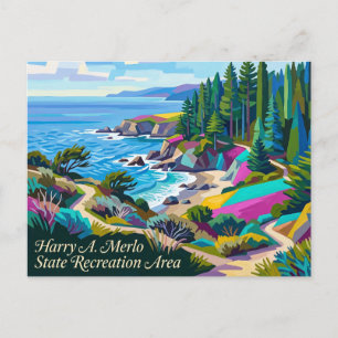 Harry A. Merlo State Recreation Area Kalifornien Postkarte