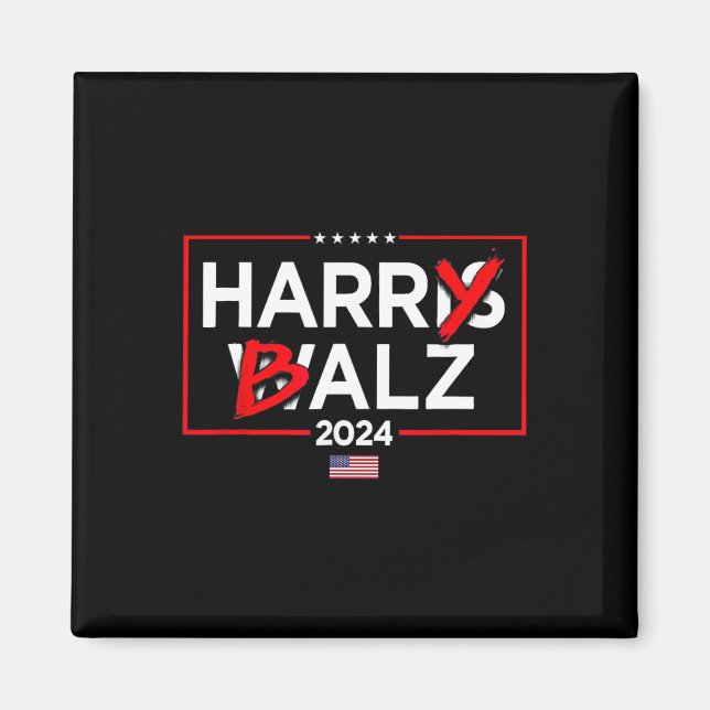 Harry Bheimer Harris 24 Kamala Harris für den Präs Magnet (Vorne)