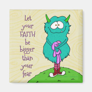 Harry das Monster, Magnet w/quote