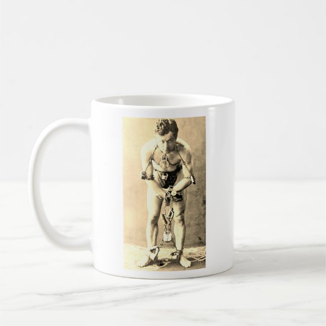 Harry Houdini (c.1899) Kaffeetasse (Links)