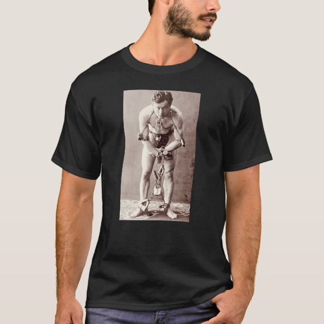 Harry Houdini (c.1899) T-Shirt (Vorderseite)