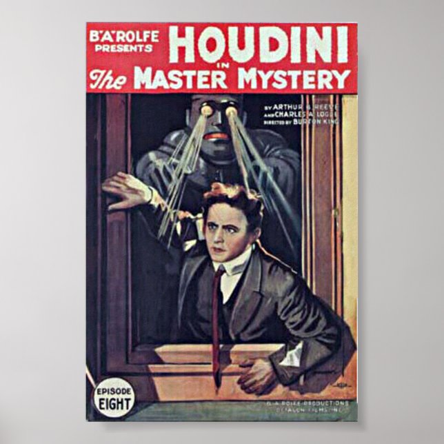 Harry Houdini Poster (Vorne)