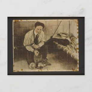 Harry Houdini Postkarte