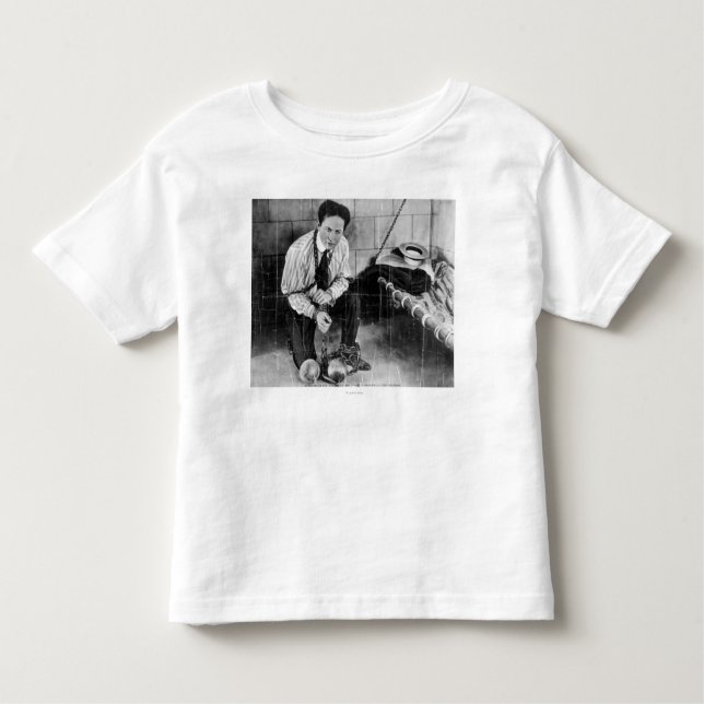 Harry Houdini ungefähr, zum vom Gefängnis zu Kleinkind T-shirt (Vorderseite)