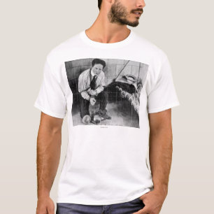 Harry Houdini ungefähr, zum vom Gefängnis zu T-Shirt