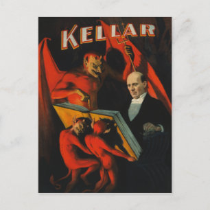 Harry Kellar Poster Postcard Postkarte