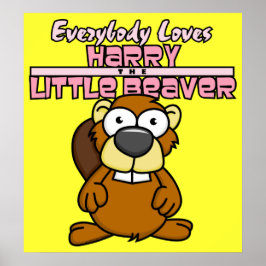 Harry Little Beaver Poster