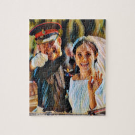 Harry & Meghan Hochzeitsmalerei Puzzle