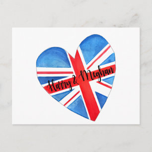 Harry & Meghan Wedding, 19. Mai 2018 Postkarte