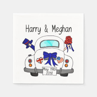 Harry & Meghan Wedding, 19. Mai 2018 Serviette