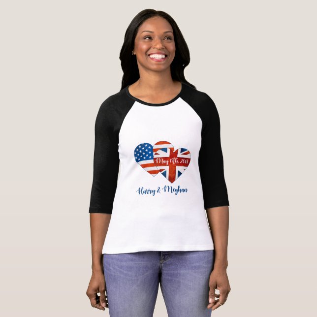 Harry & Meghan Wedding, 19. Mai 2018 T-Shirt (Vorne ganz)