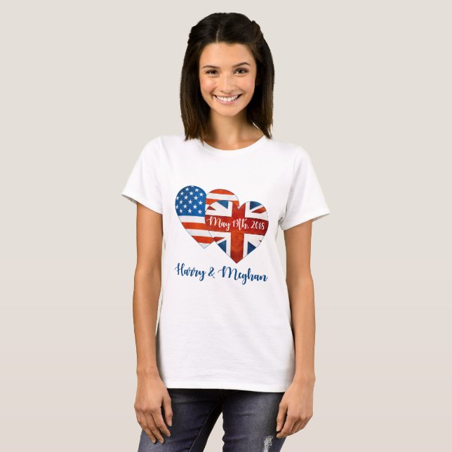 Harry & Meghan Wedding, 19. Mai 2018 T-Shirt (Vorne ganz)