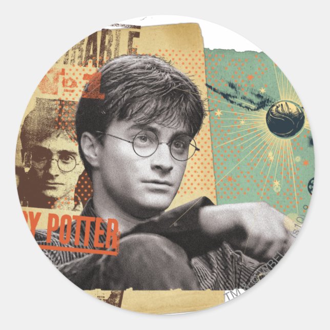 Harry Potter 13 Runder Aufkleber (Vorderseite)