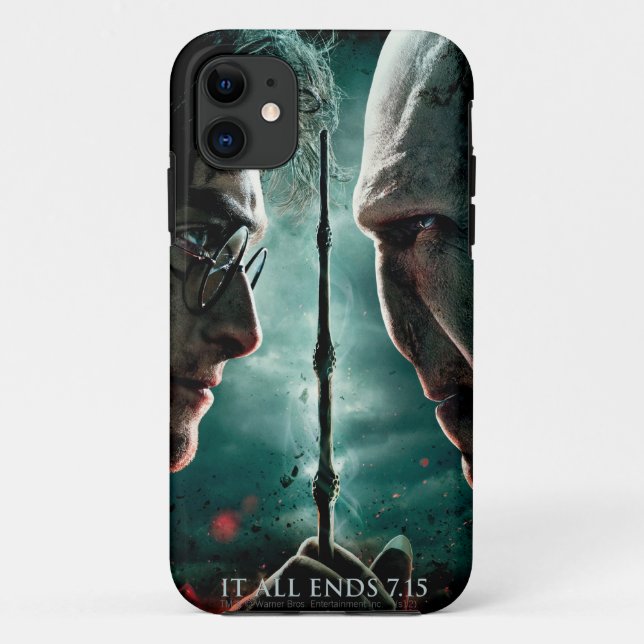 Harry Potter 7 Teil 2 - Harry vs. Voldemort Case-Mate iPhone Hülle (Rückseite)