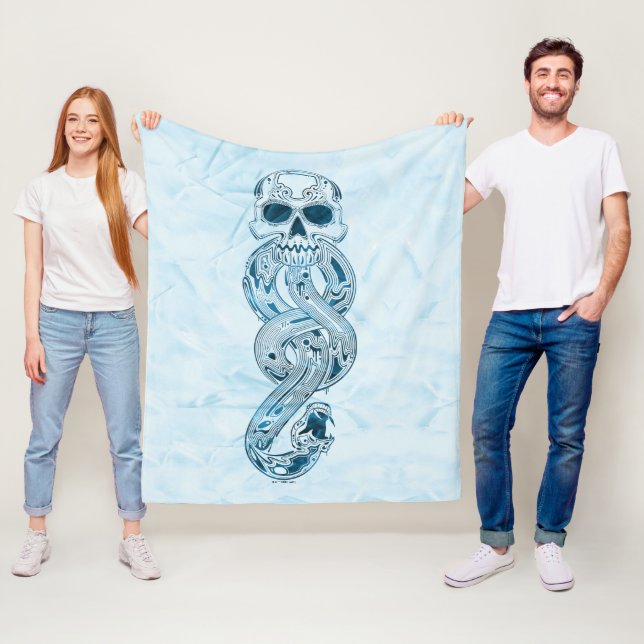 Harry Potter | Aguamenti Dark Mark Graphic Fleecedecke (Beispiel)