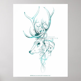 Harry Potter | Aguamenti EXPECTO PATRONUM™ Stag Poster