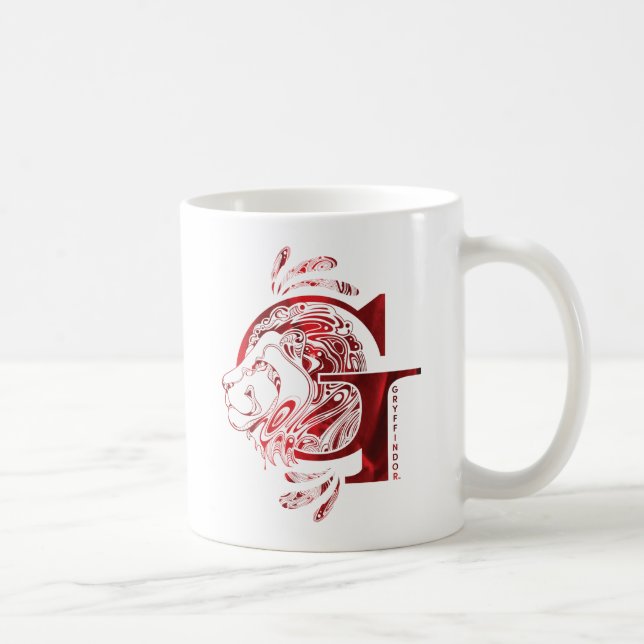 Harry Potter Aguamenti GRYFFINDOR™ Graphic Kaffeetasse (Rechts)