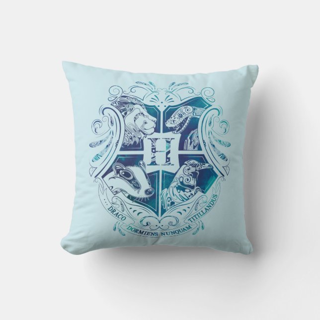 Harry Potter | Aguamenti HOGWARTS™ Crest Kissen (Vorderseite)