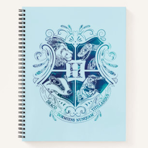 Harry Potter   Aguamenti HOGWARTS™ Crest Notizbuch