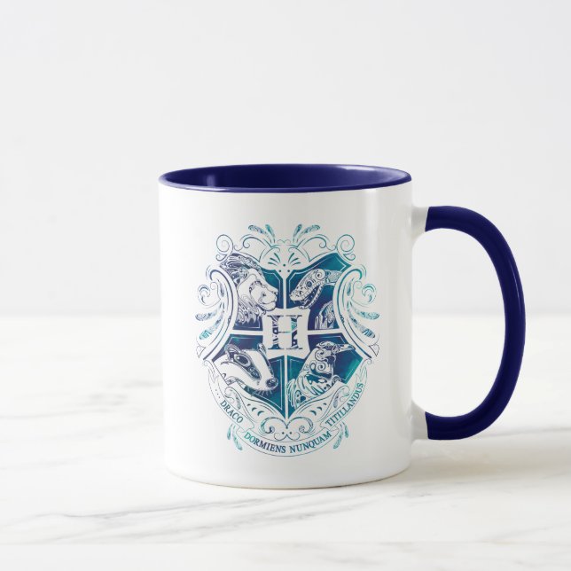 Harry Potter | Aguamenti HOGWARTS™ Wappen Tasse (Rechts)