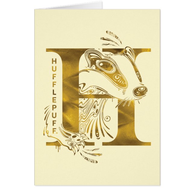 Harry Potter | Aguamenti HUFFLEPUFF™ Grafik (Vorne)