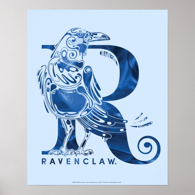 Harry Potter | Aguamenti RAVENCLAW™ Grafik Poster (Vorne)