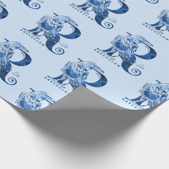 Harry Potter | Aguamenti RAVENCLAW™ Graphic Geschenkpapier (Ecke)