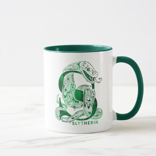 Harry Potter Aguamenti SLYTHERIN™ Graphic Tasse (Rechts)