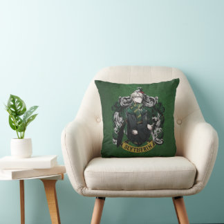 HARRY POTTER™ | Anime Draco Malfoy House Wappen Kissen