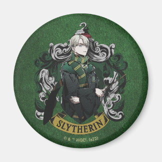 HARRY POTTER™ | Anime Draco Malfoy House Wappen Magnet