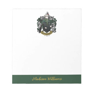 HARRY POTTER™ | Anime Draco Malfoy House Wappen Notizblock