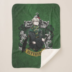 HARRY POTTER™   Anime Draco Malfoy House Wappen Sherpadecke