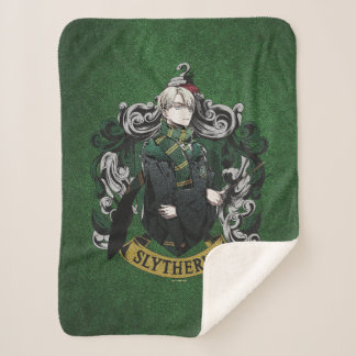 HARRY POTTER™ | Anime Draco Malfoy House Wappen Sherpadecke