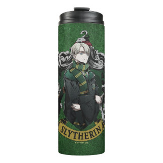 HARRY POTTER™ | Anime Draco Malfoy House Wappen Thermosbecher