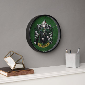 HARRY POTTER™ | Anime Draco Malfoy House Wappen Uhr