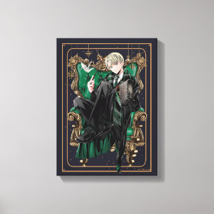 HARRY POTTER™   Anime Draco Malfoy Seated Leinwanddruck