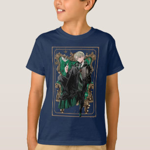 HARRY POTTER™ Anime Draco Malfoy sitzend T-Shirt
